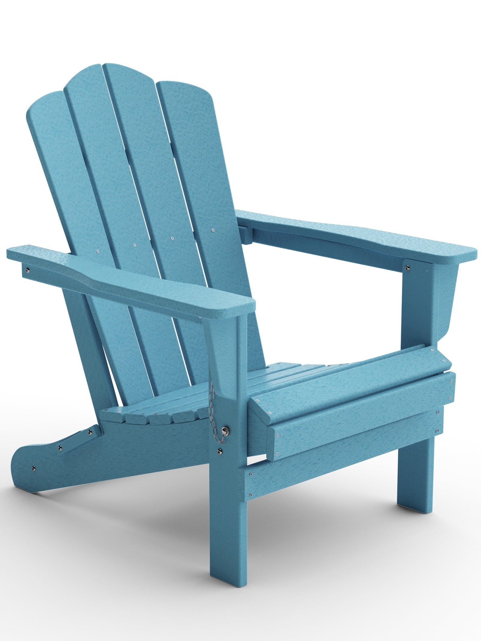 Folding Outdoor Patio Adirondack Chair for Garden, 