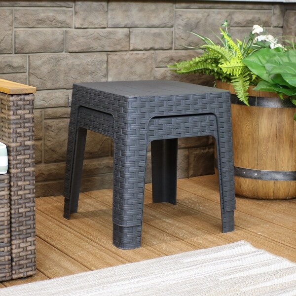 Sunnydaze Patio Side Table