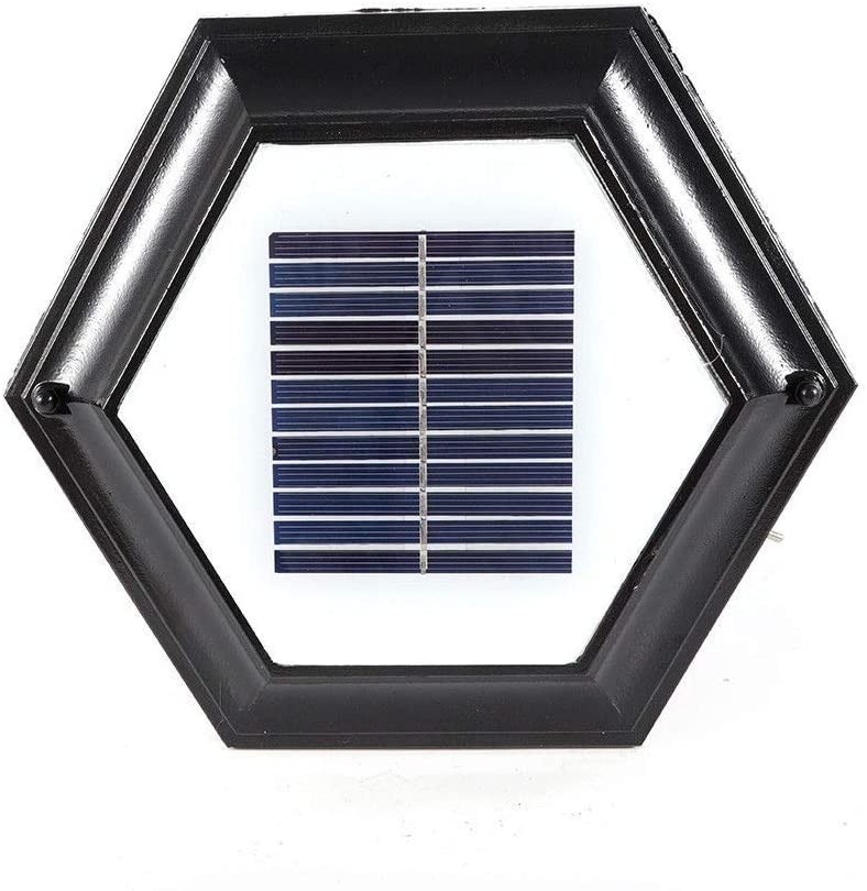 WUZSTAR Outdoor Solar Post Lights，Energy Saving Lantern lamp for Fence Deck or Patio