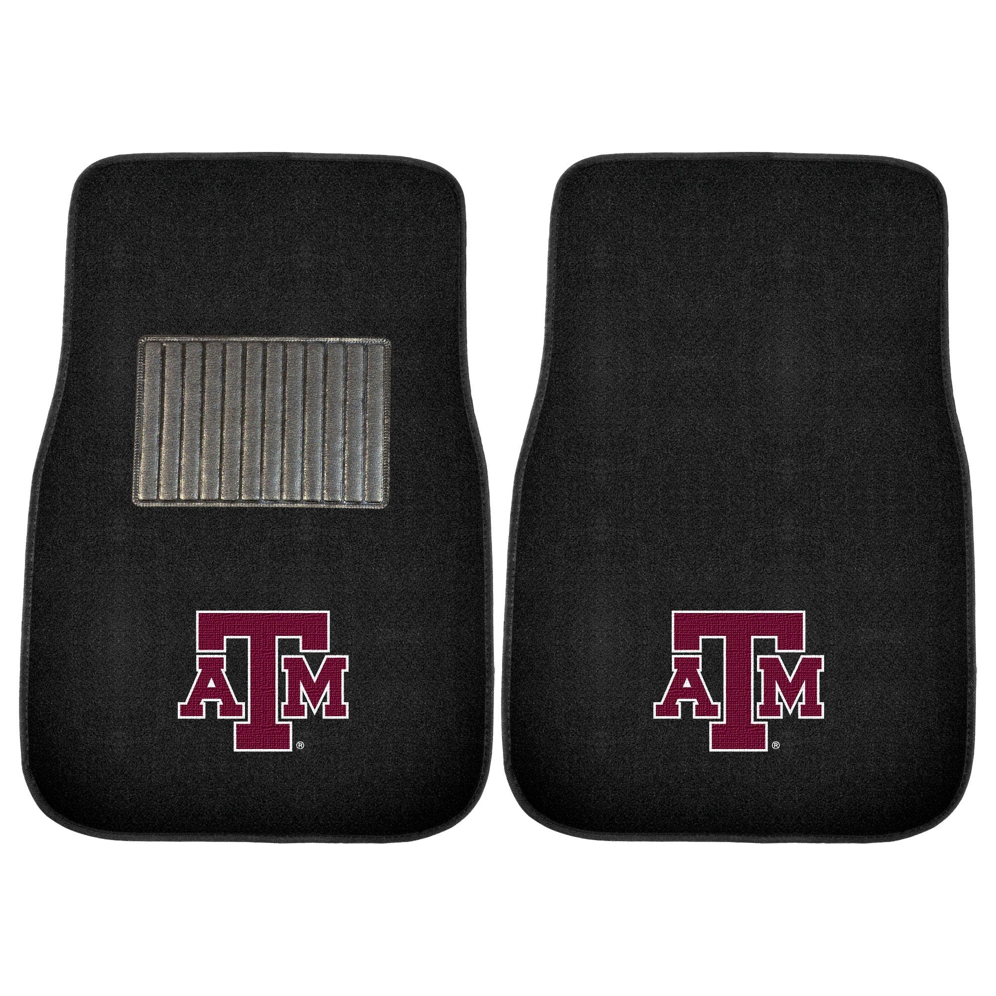 Texas AandM Aggies NCAA 2-pc Embroidered Car Mat Set