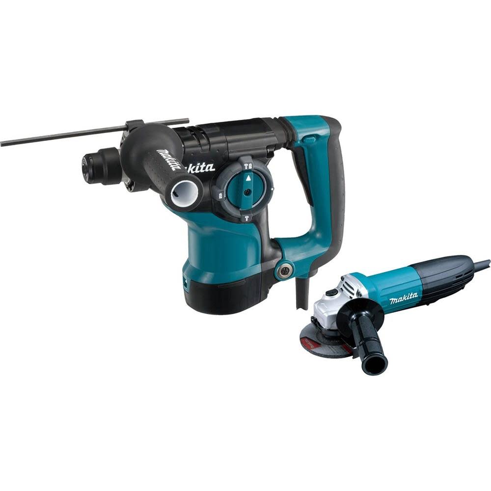 1-1/8 in. Rotary Hammer with 4-1/2 in. Angle Grinder ;