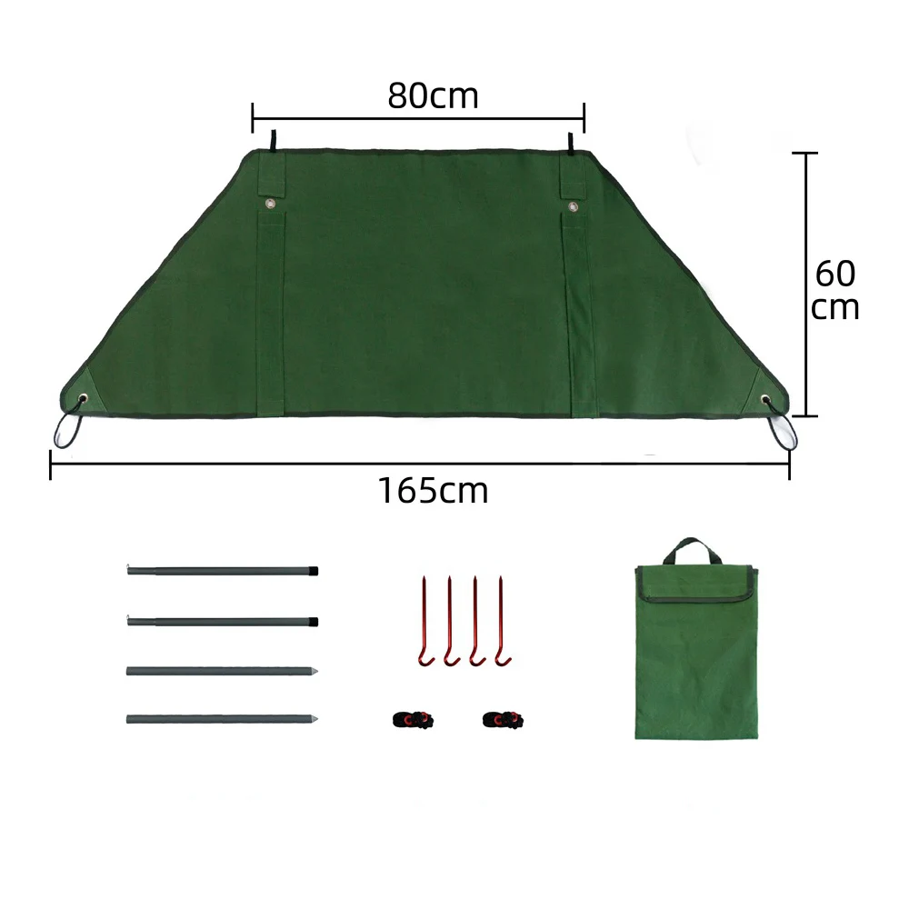 Outdoor Camping Windshield Bonfire Barbecue Windshield Picnic Windshield Equipment Wholesale