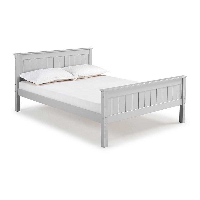 Alaterre Furniture Harmony Gray Platform Full Bed