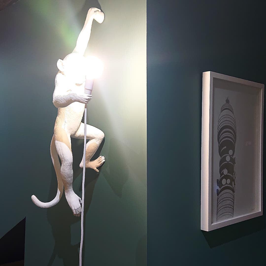 Monkey Wall Lamp