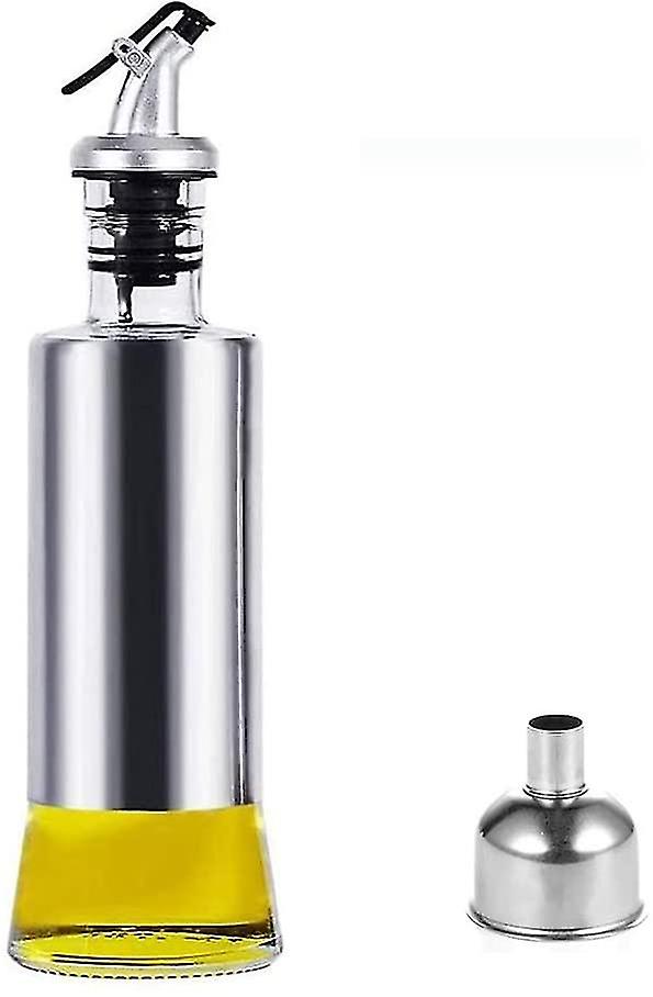 Advanced Leak-proof Glass Oil Bottle (300ml)