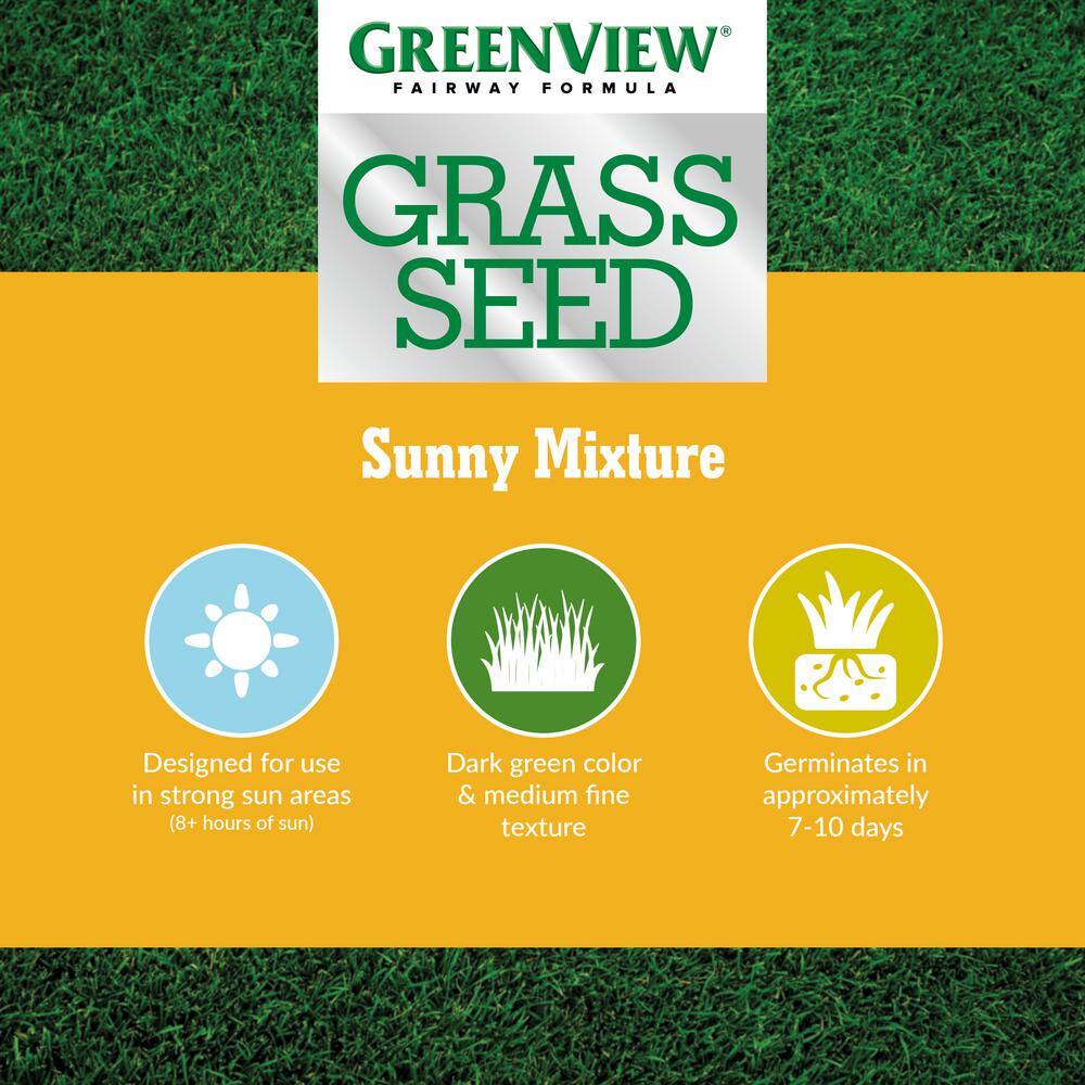 GreenView 20 lbs. Fairway Formula Grass Seed Sunny Mixture 2829341