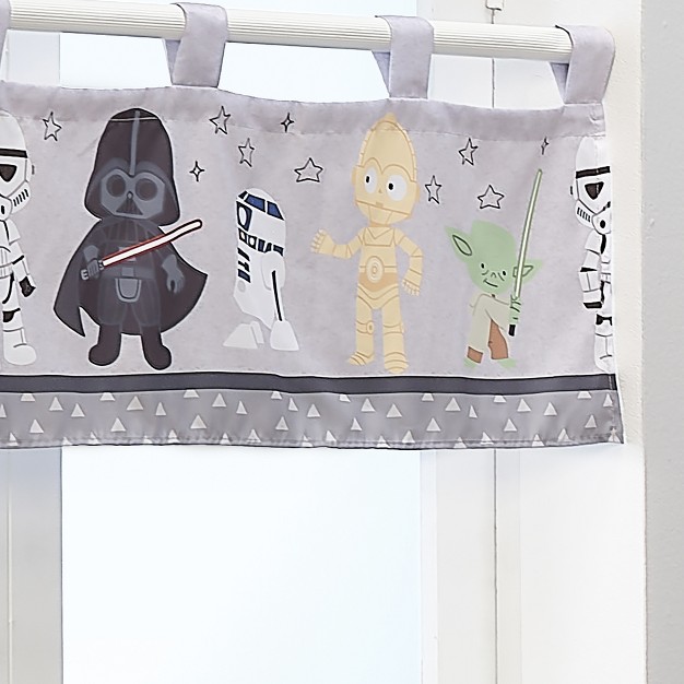 Lambs amp Ivy Star Wars Classic Window Valance Yoda darth Vader r2 d2 c 3po