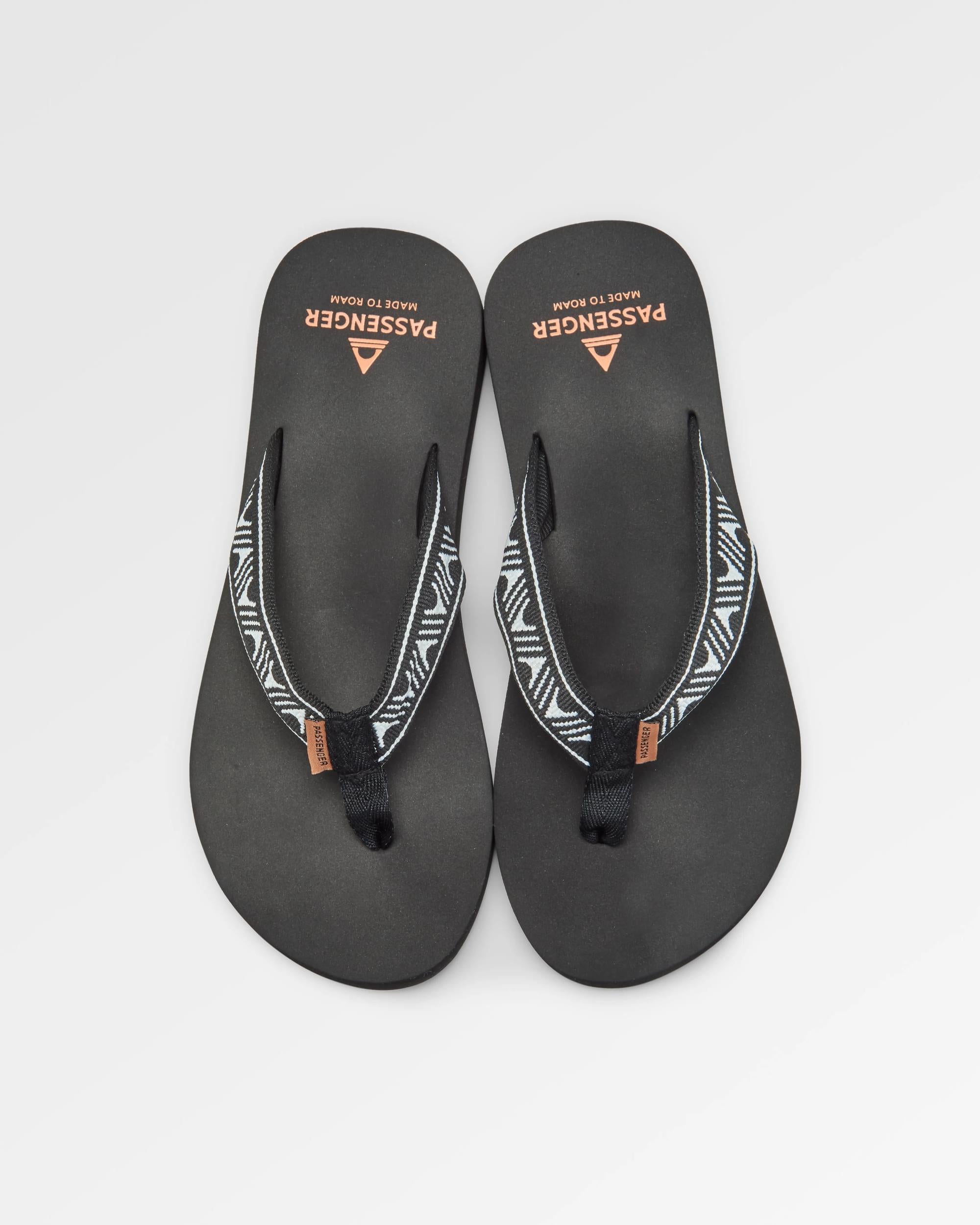 Malibu Flip Flop - Trail Monochrome