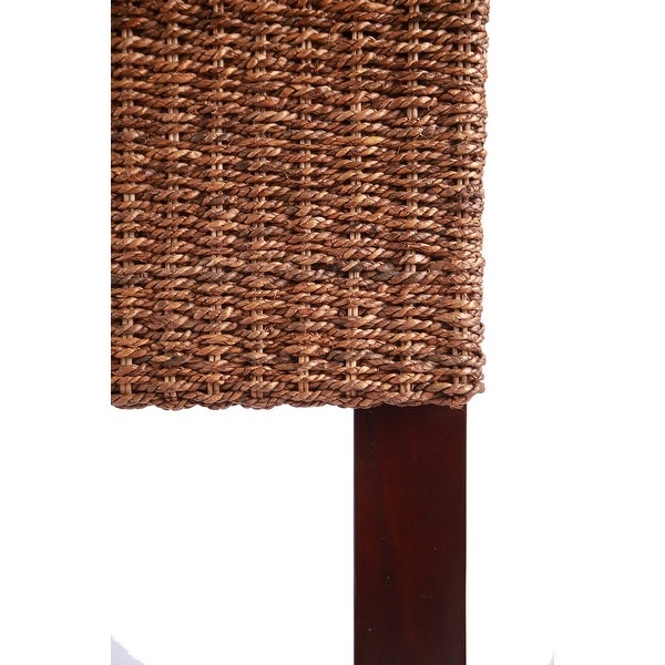 Ashbury Woven Wicker Rattan Abaca Headboard Queen - - 33034920