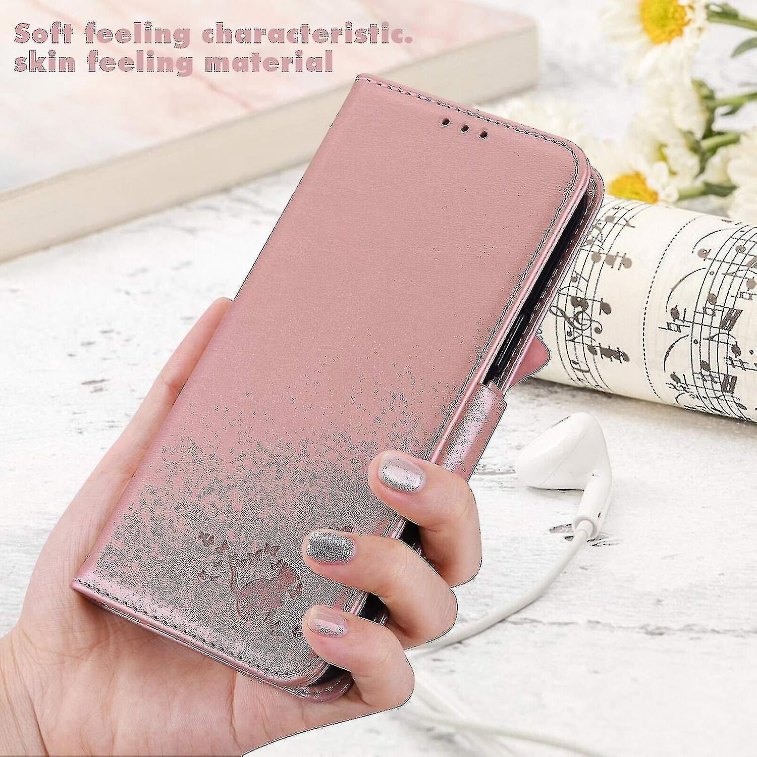 Samsung Galaxy A41 Case Retro Cat Wallet Flip Cover Card Holder Pu Leather Coque Etui - Pink