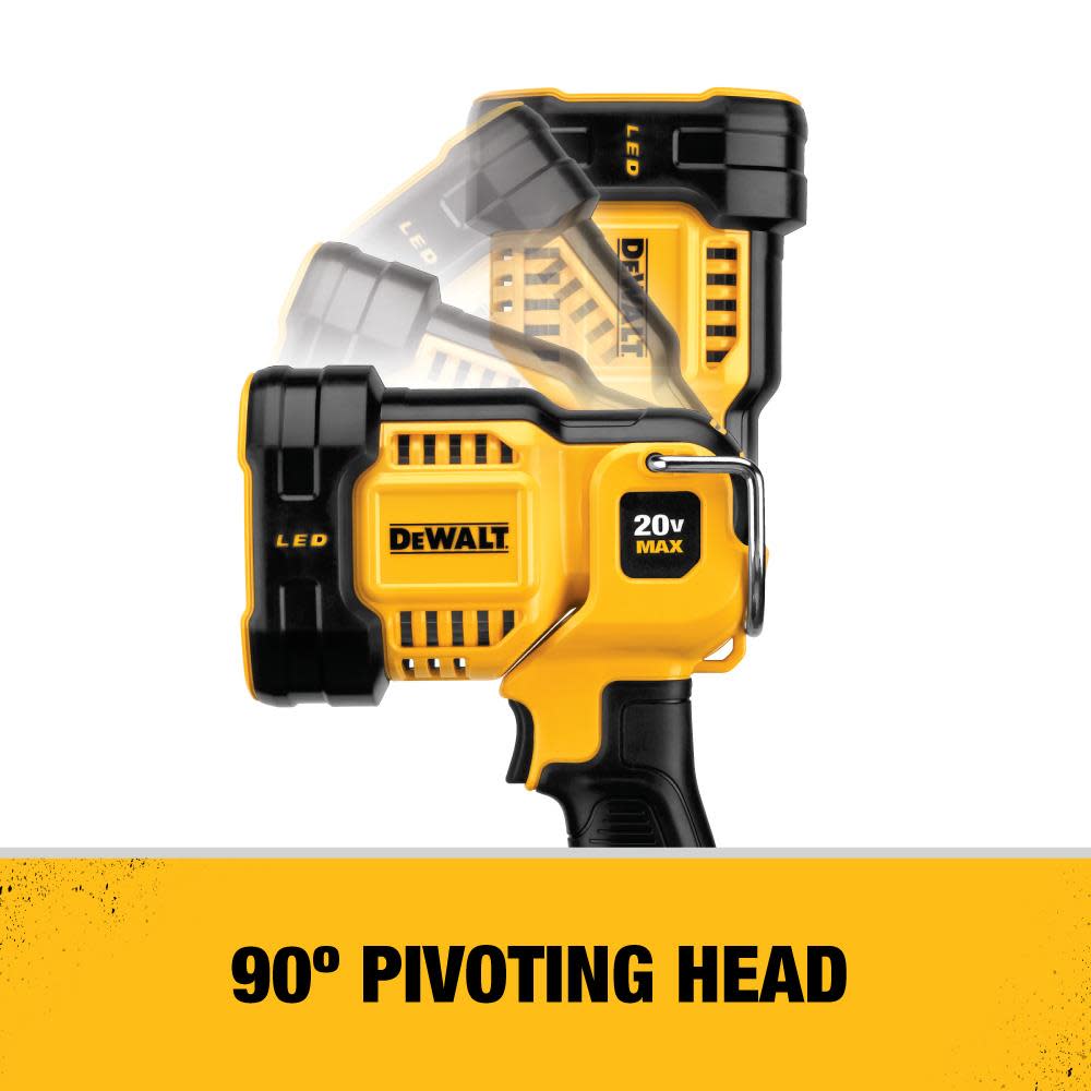 DEWALT 20V Jobsite LED Spotlight ;