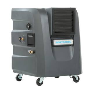 PORTACOOL Cyclone 1709 CFM 2-Speed Portable Evaporative Cooler for 500 sq. ft. PACCY120GA1