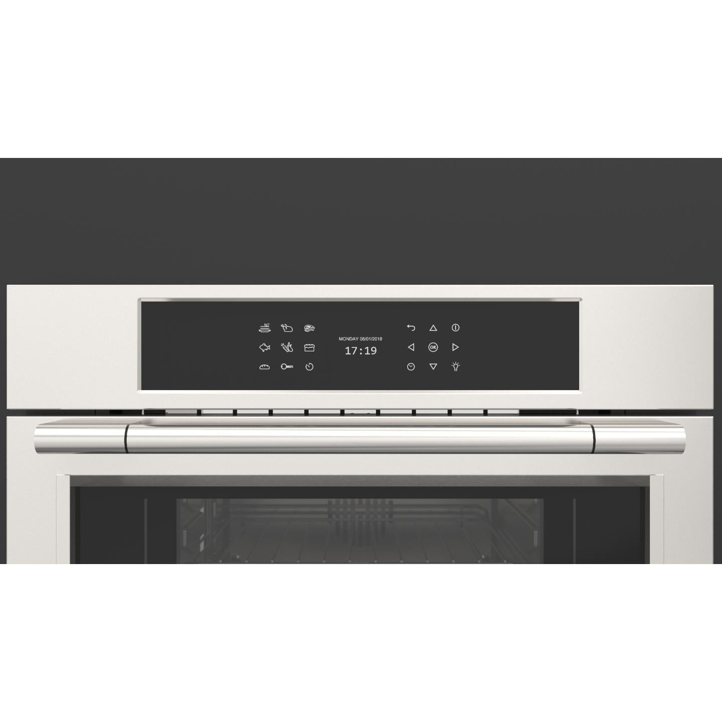 Fulgor Milano 30-inch, 1.5 cu.ft. Built-in Single Wall Oven with Steam Cooking F6PSCO30S1