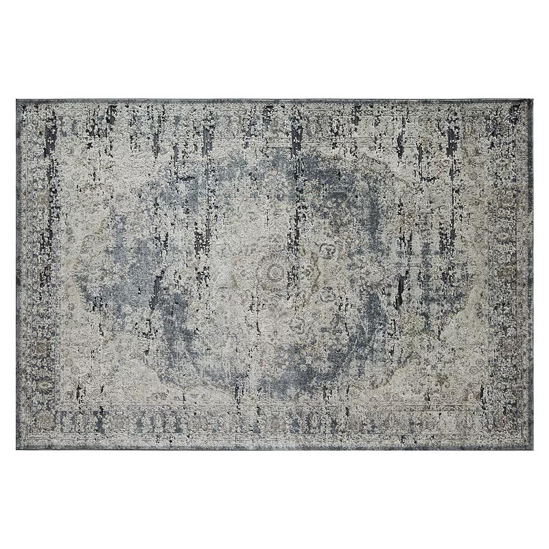 Rugs America Cambridge Vintage Framed Floral IV Rug