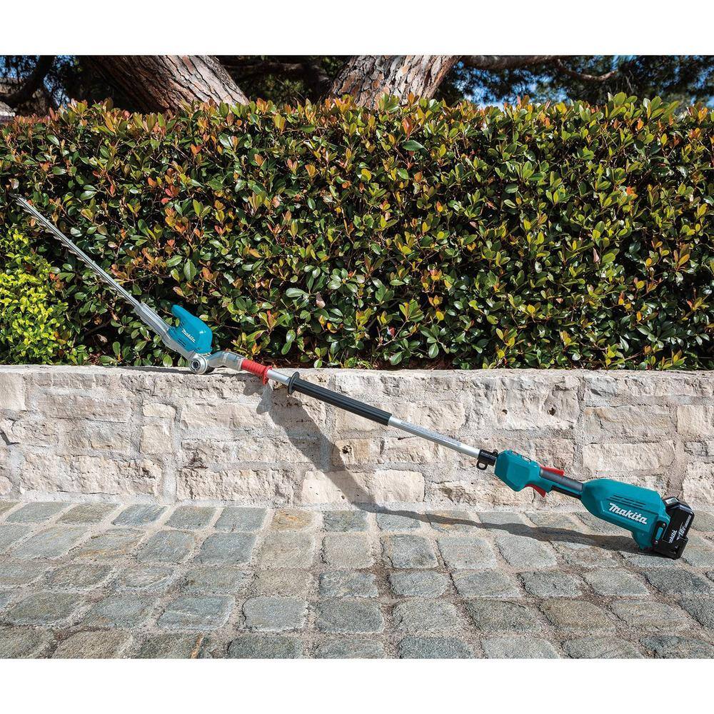 Makita 18V LXT Lithium-Ion Brushless 20 in. Articulating Pole Hedge Trimmer Kit (5.0 Ah) with bonus 18V LXT Battery Pack 5.0Ah XNU01T-BL1850B