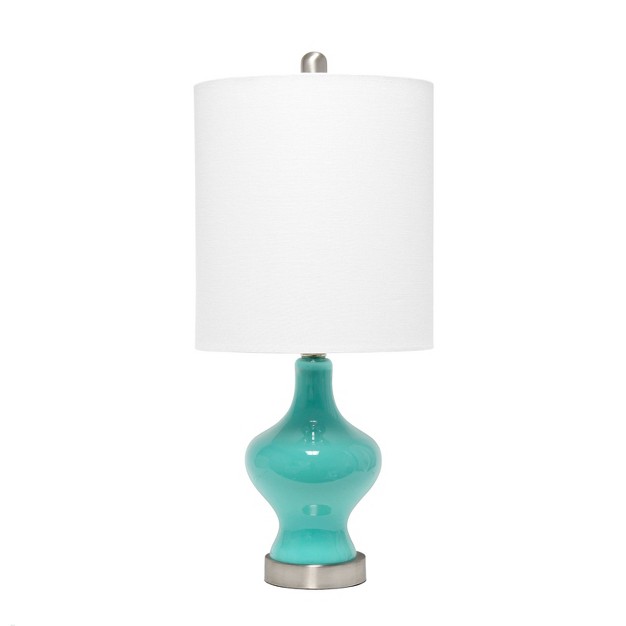 Paseo Mercury Table Lamp With Fabric Shade Lalia Home