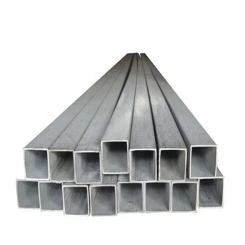 Factory Square Tube Hollow Steel Metal Tube Pipe Galvanized Steel Rectangular Pipe Customized Hot Dipped Hot Rolled Fence Post