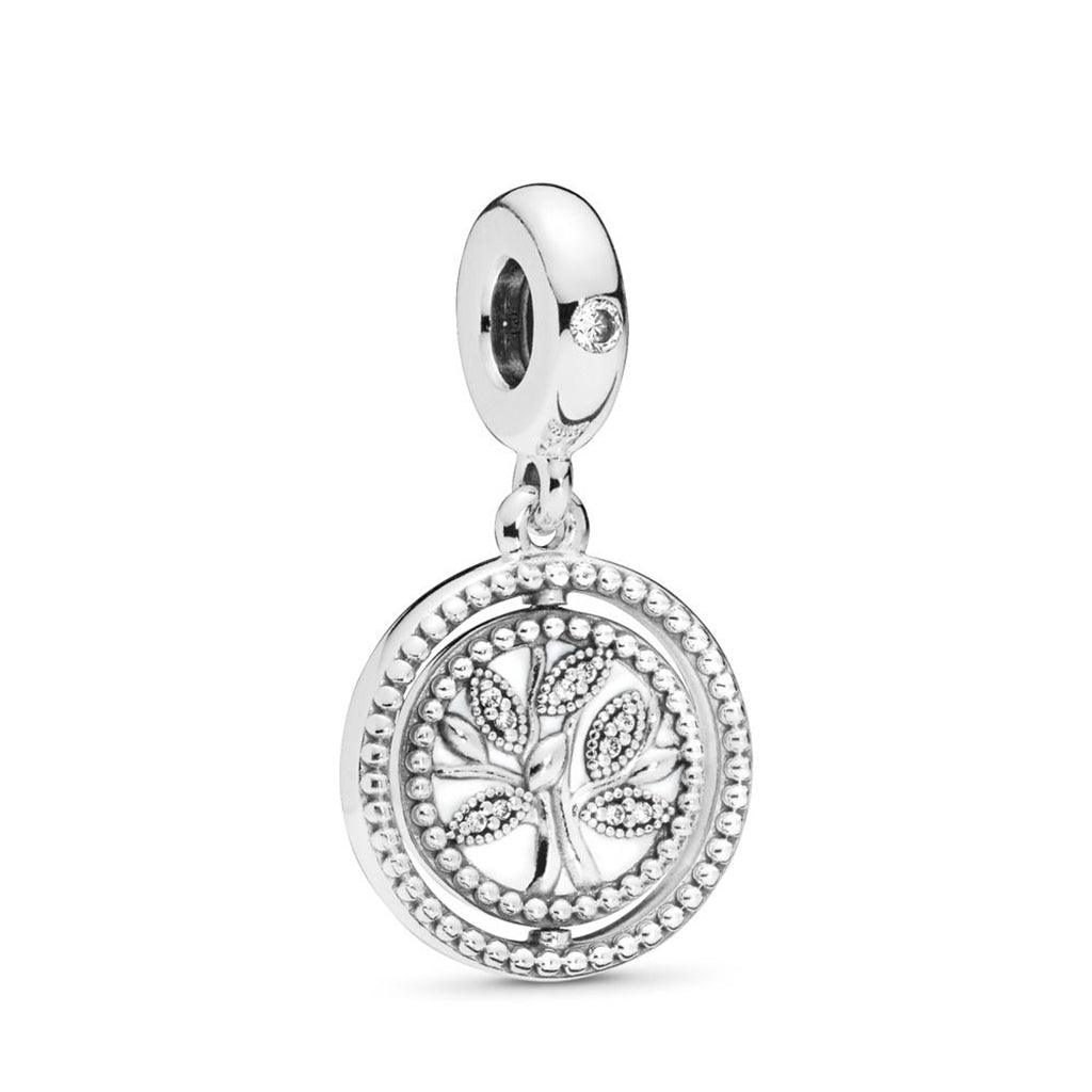 PANDORA  MOMENTS Spinning Tree of Life Dangle Charm