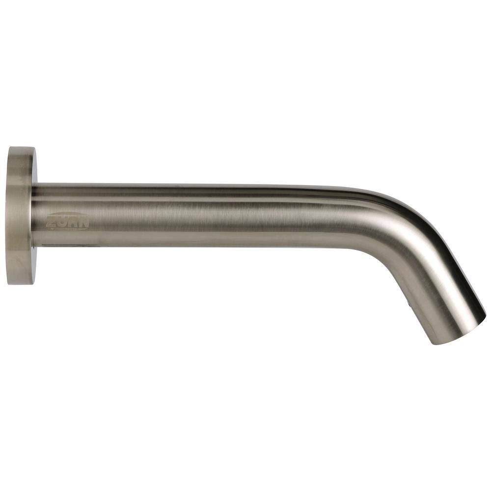 Zurn Nachi Touchless Bathroom Wall Mounted Faucet in Brushed Nickel Z6957-XL-N-BN