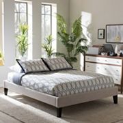 Baxton Studio Lancashire Upholstered Bed Frame