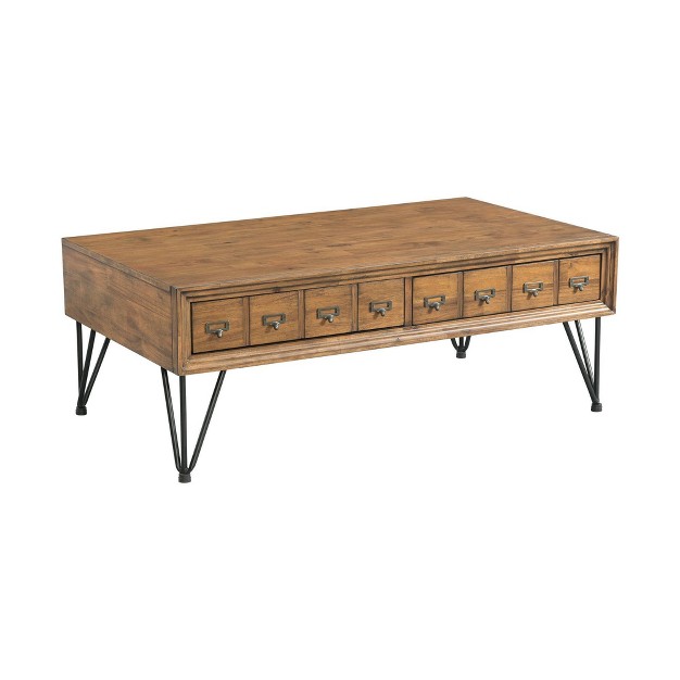 Tanner Coffee Table Light Walnut Picket House Furnishings