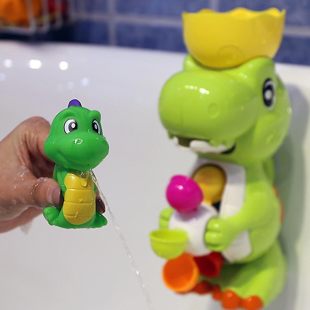 Baby Dinosaur Bath Toys Interactive Waterfall Kids Toy for Shower Bathroom Children Lovely Gift