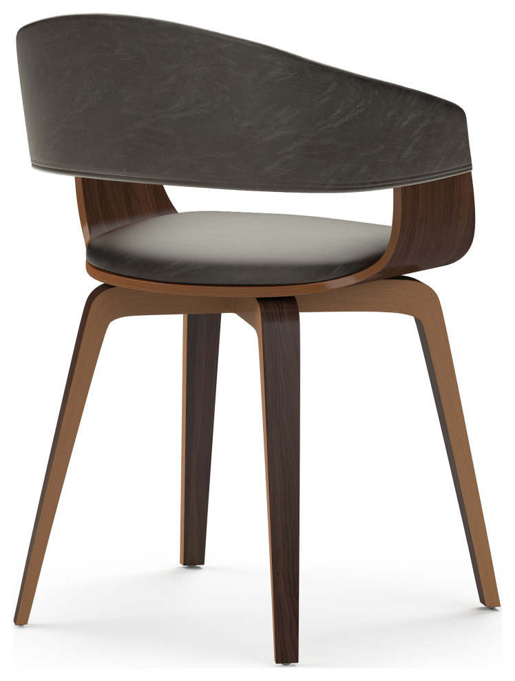 Lowell Bentwood Dining Chair   Midcentury   Dining Chairs   by Simpli Home Ltd.  Houzz