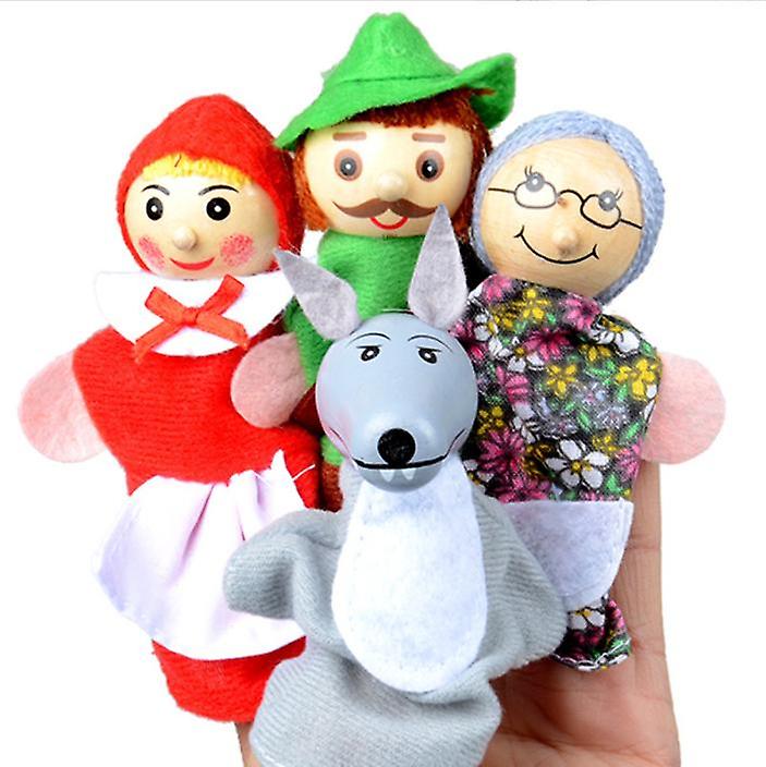 Fairy Tales Finger Puppet Story Toy， Storytelling Theater Doll For Toddlers Kids