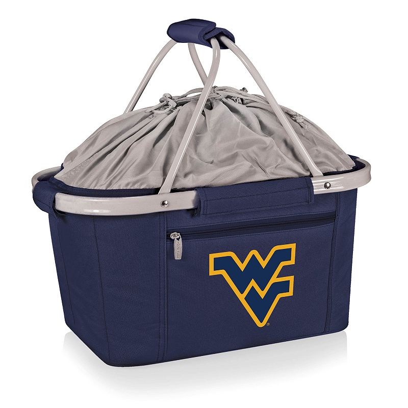 Picnic Time West Virginia Mountaineers Metro Insulated Picnic Basket