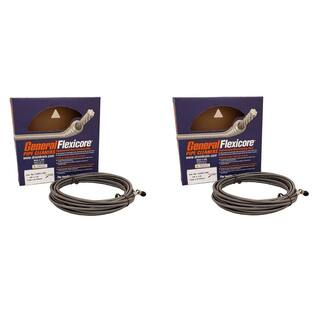 General Pipe Cleaners Replacement 25 ft. x 14 in. Flexicore Cable with Downhead for General's Hand Tools (2-Pack) L-25FL1-DH-2