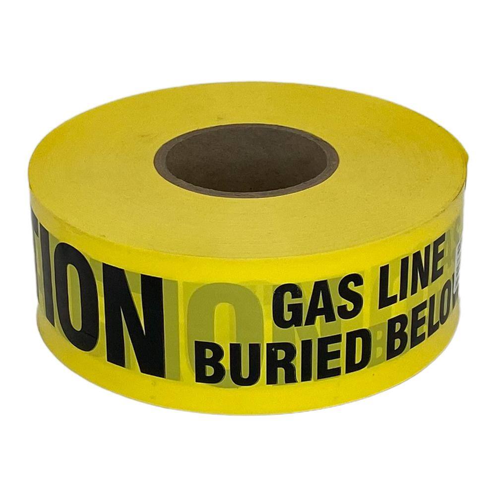 HOME-FLEX 3 in. 1000 ft. Direct Burial Gas Caution Tape 18-CT1000