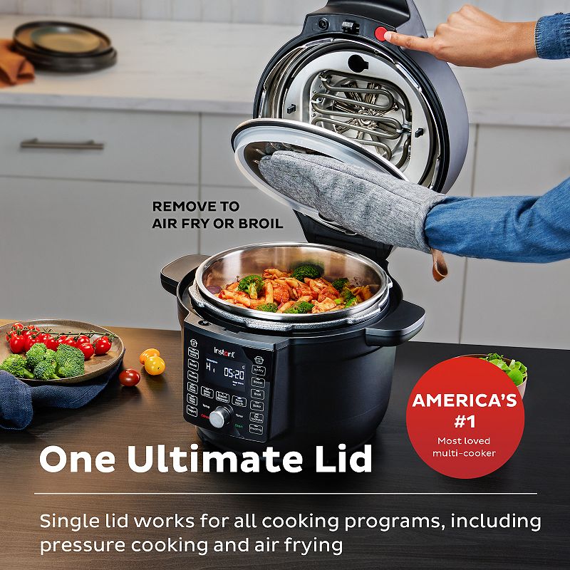 Instant Pot Duo Crisp with Ultimate Lid Multi-Cooker + Air Fryer