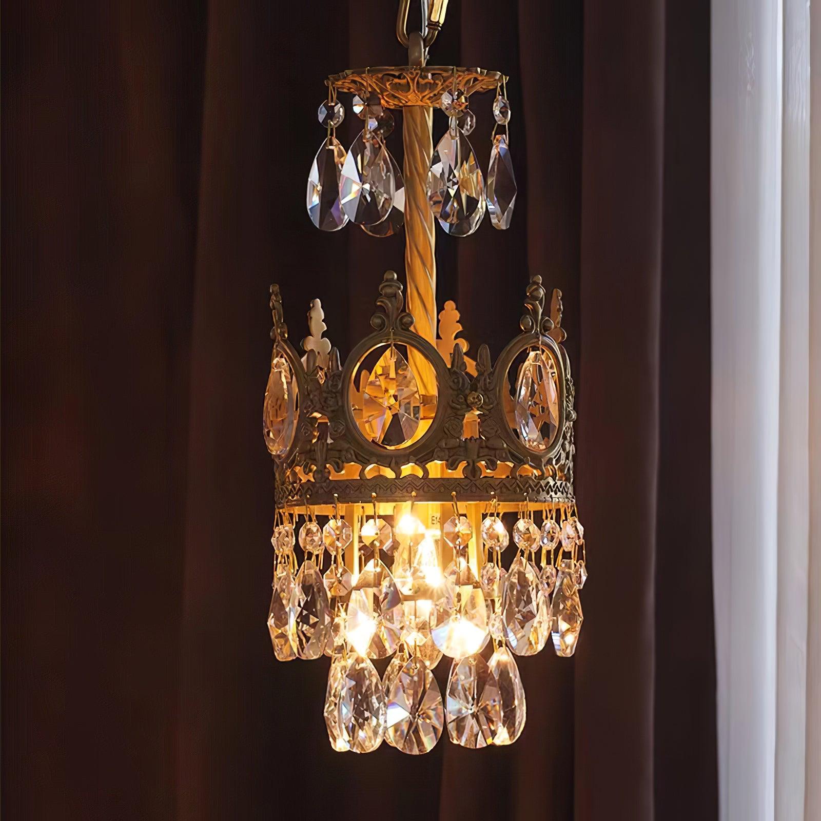 Vintage Crystal Chandelier