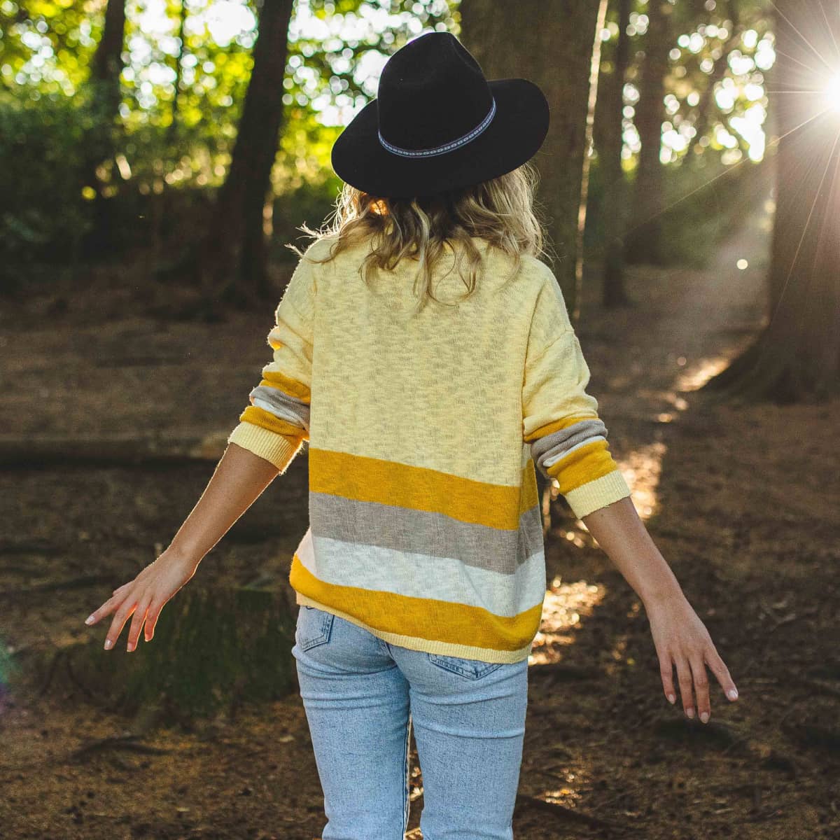 Dusk Knitted Jumper - Mellow Yellow