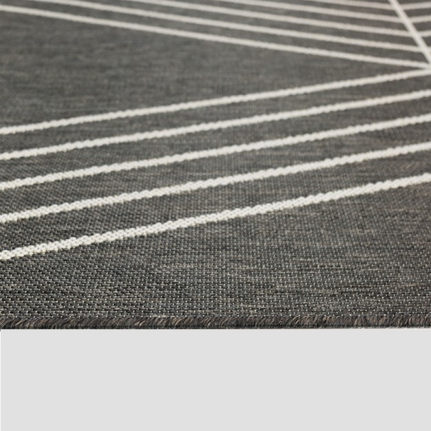 5 x27 3 quot x7 x27 Tilt Outdoor Rug Gray