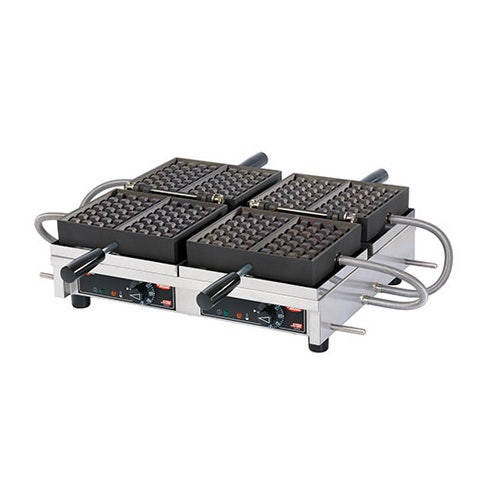 Hatco KWM18-2LG47 Double Belgian Waffle Baker， 7