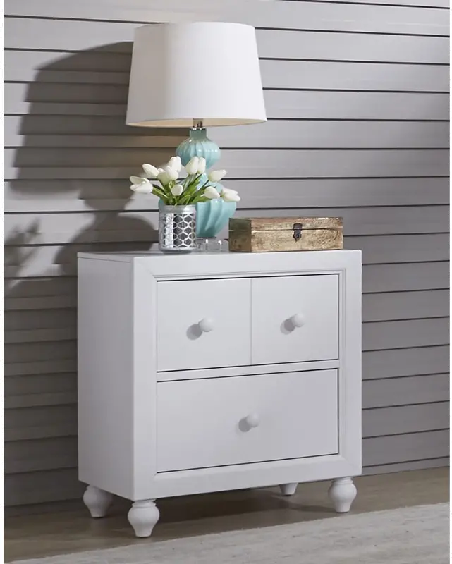 Cottage View White Nightstand