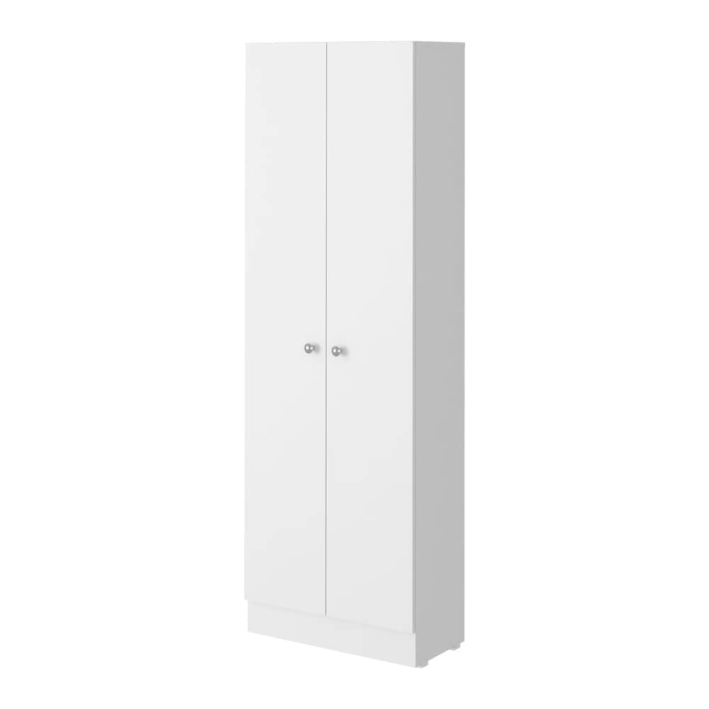 Simple Rectangle 2 Door Storage Tall Cabinet