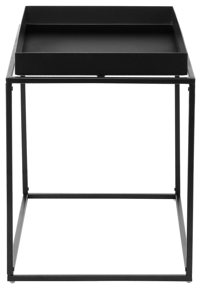 Bixby Side Table   Industrial   Side Tables And End Tables   by Pangea Home  Houzz