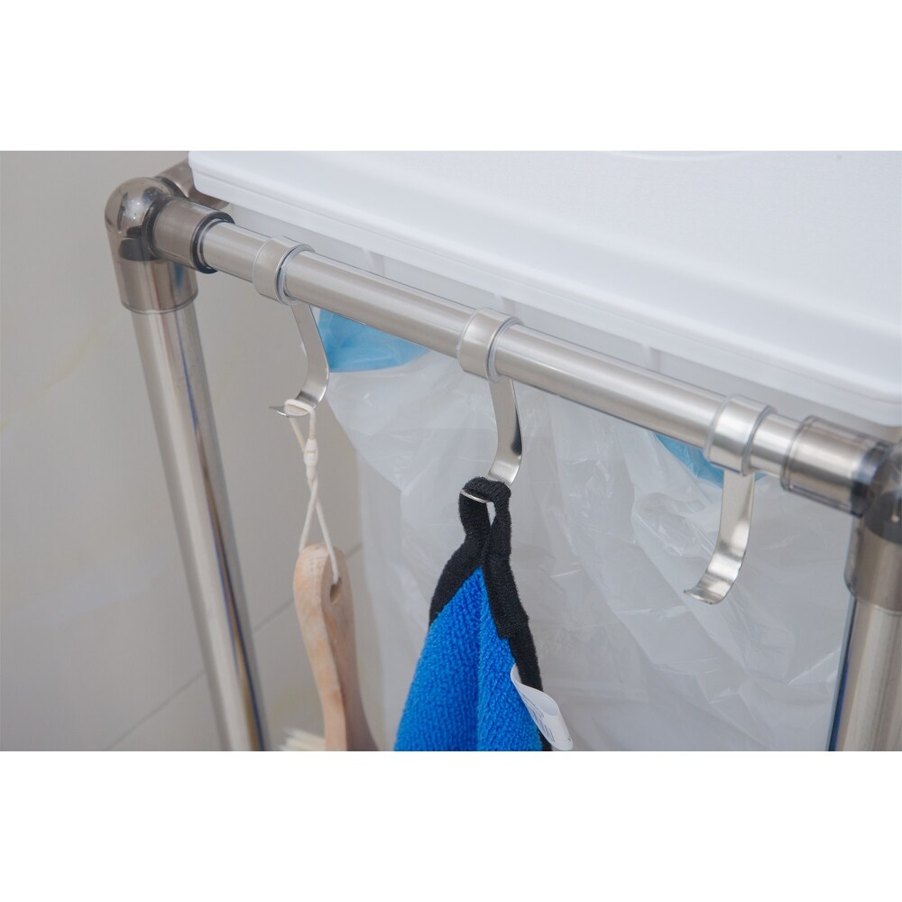 Organize It  3 Compartment Recycling Trash Can