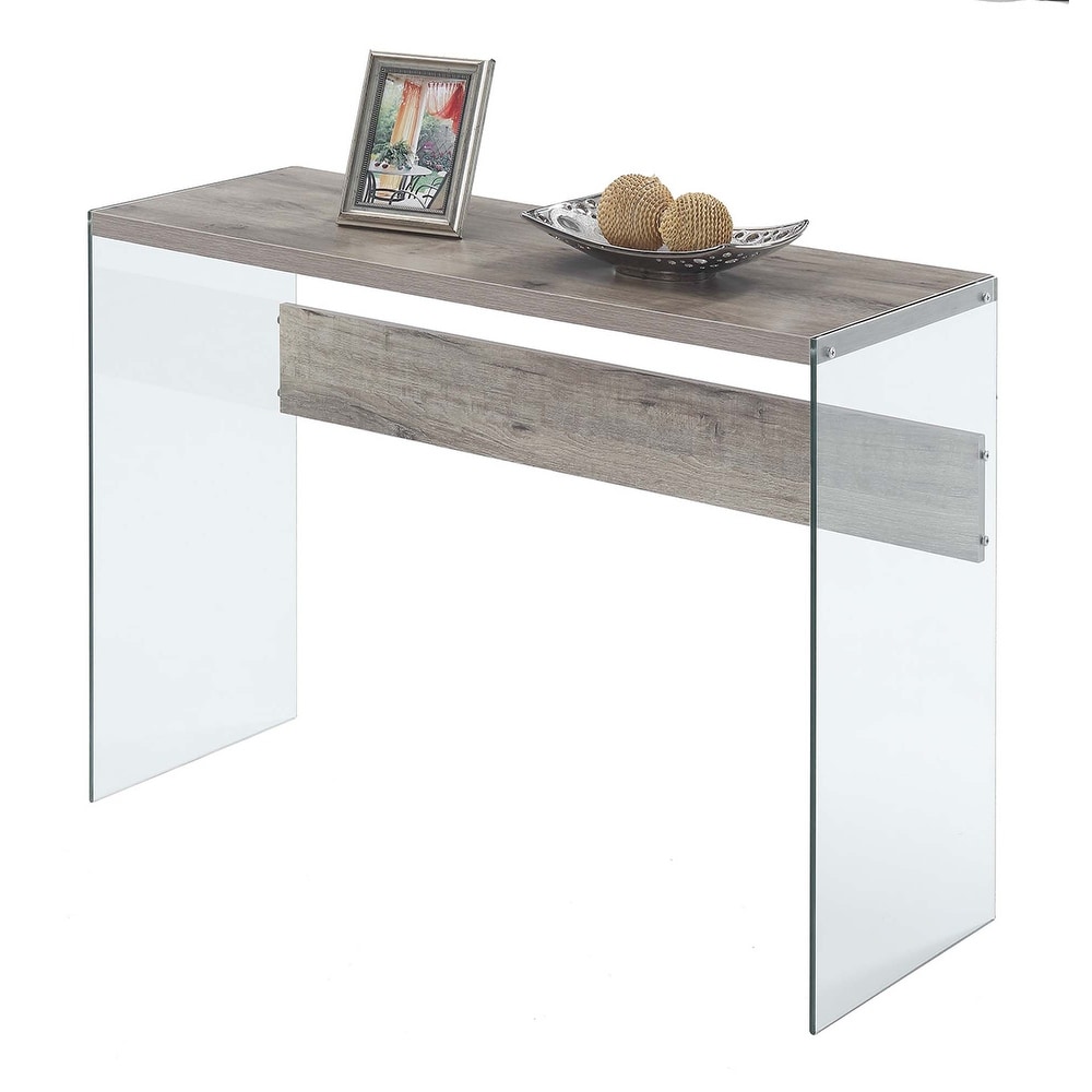 Convenience Concepts SoHo Glass Console Table/Desk