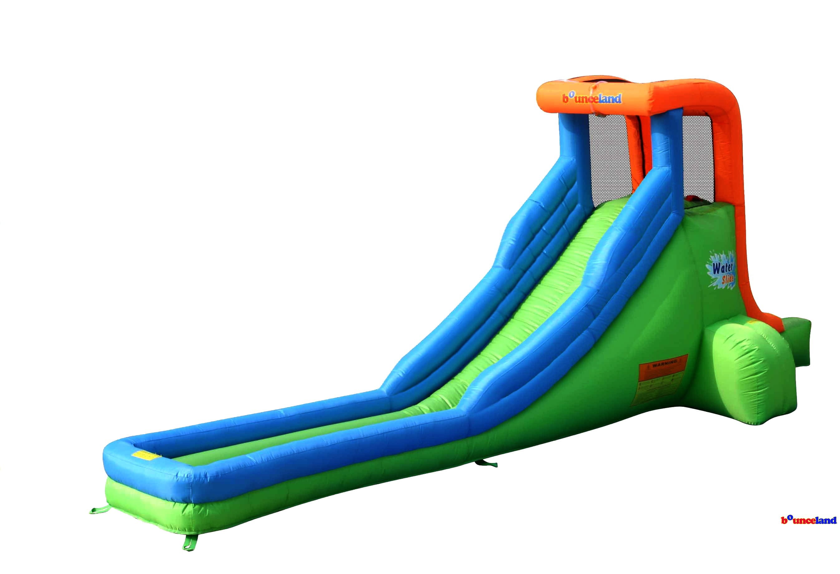 Bounceland Single Water Slide Green