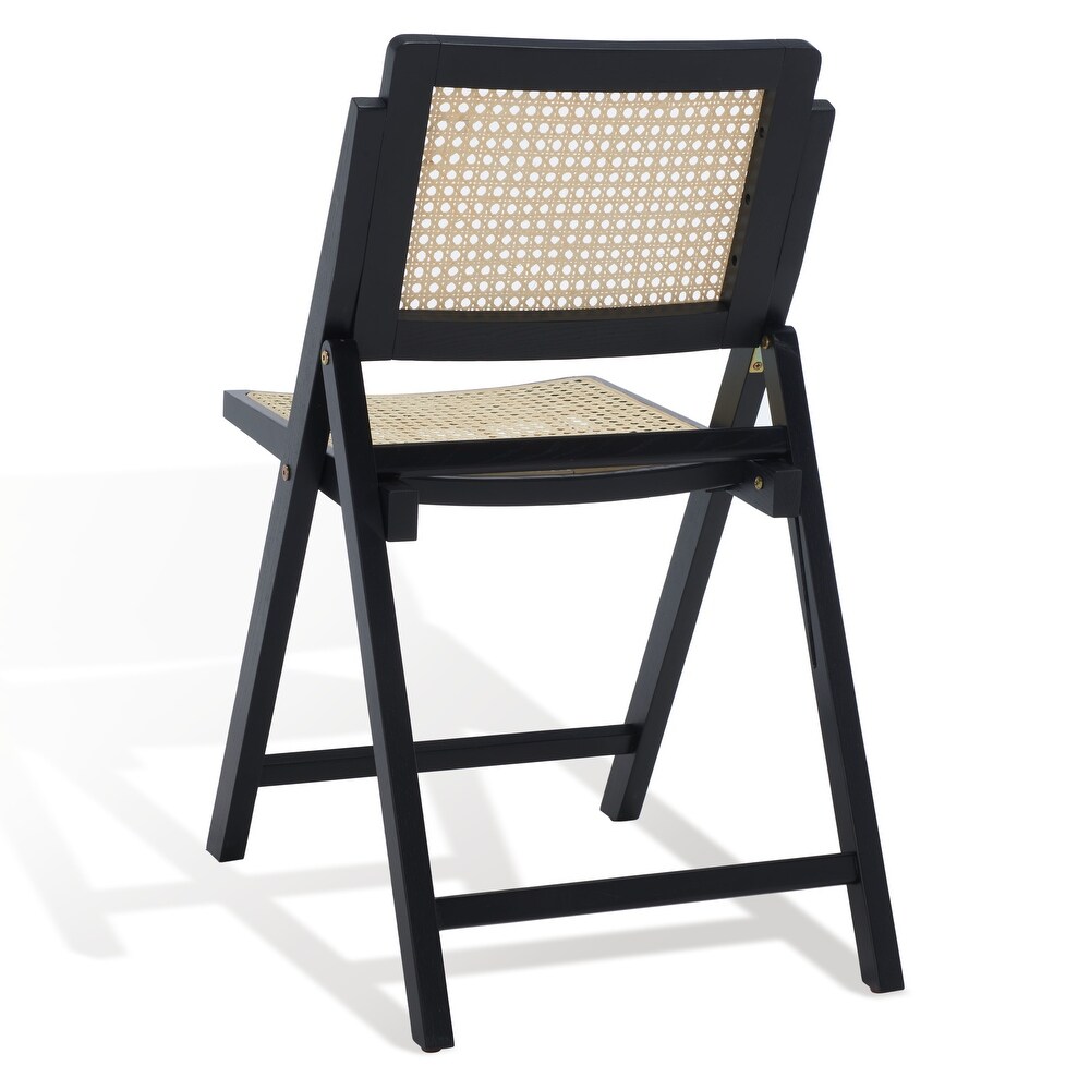 SAFAVIEH Couture Desiree Cane Folding Dining Chair (Set of 2)   18 in. W x 23 in. D x 33 in. H