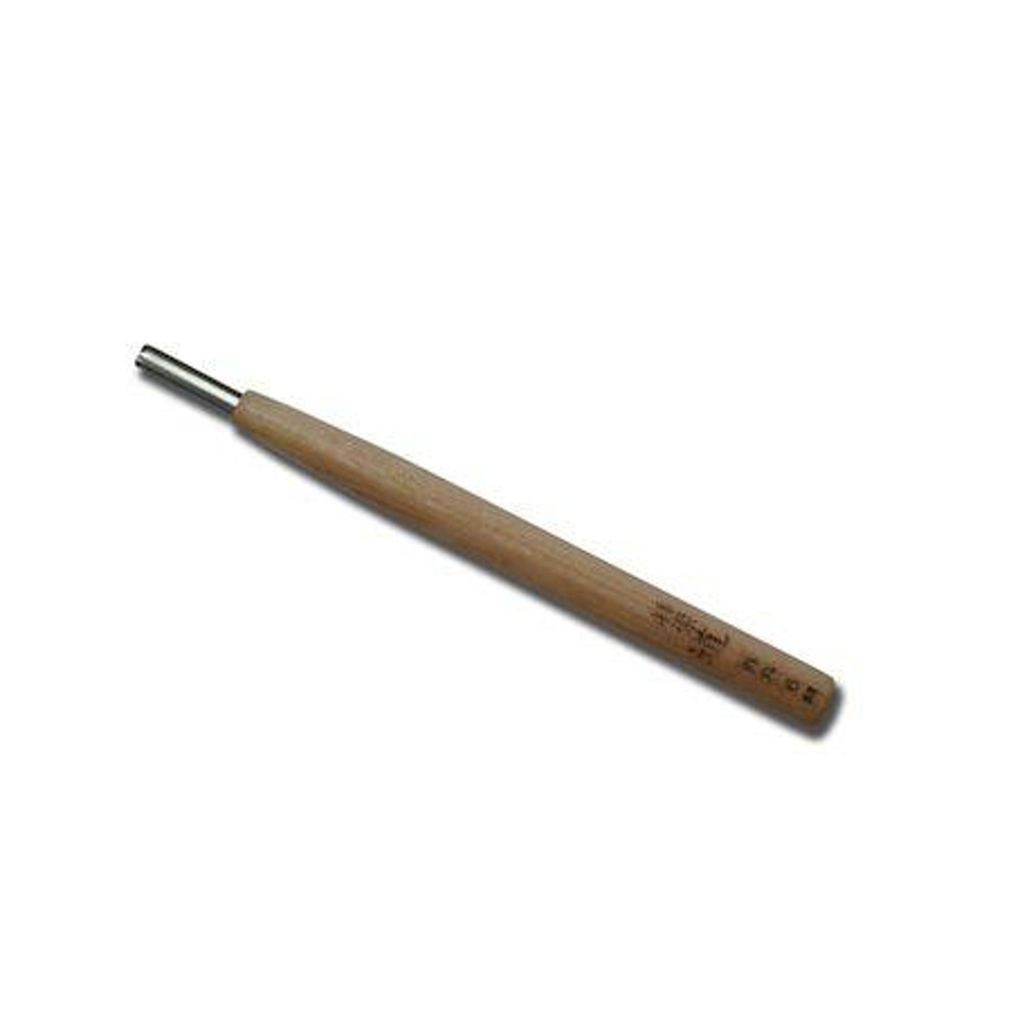 Michihamono 3mm Japanese Wood Carving Tool Semicircle U-Gouge Chisel， with High Speed Steel Blade， to Carve Channels and Grooves in Wood