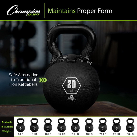 Champion Sports Rhino Kettlebell