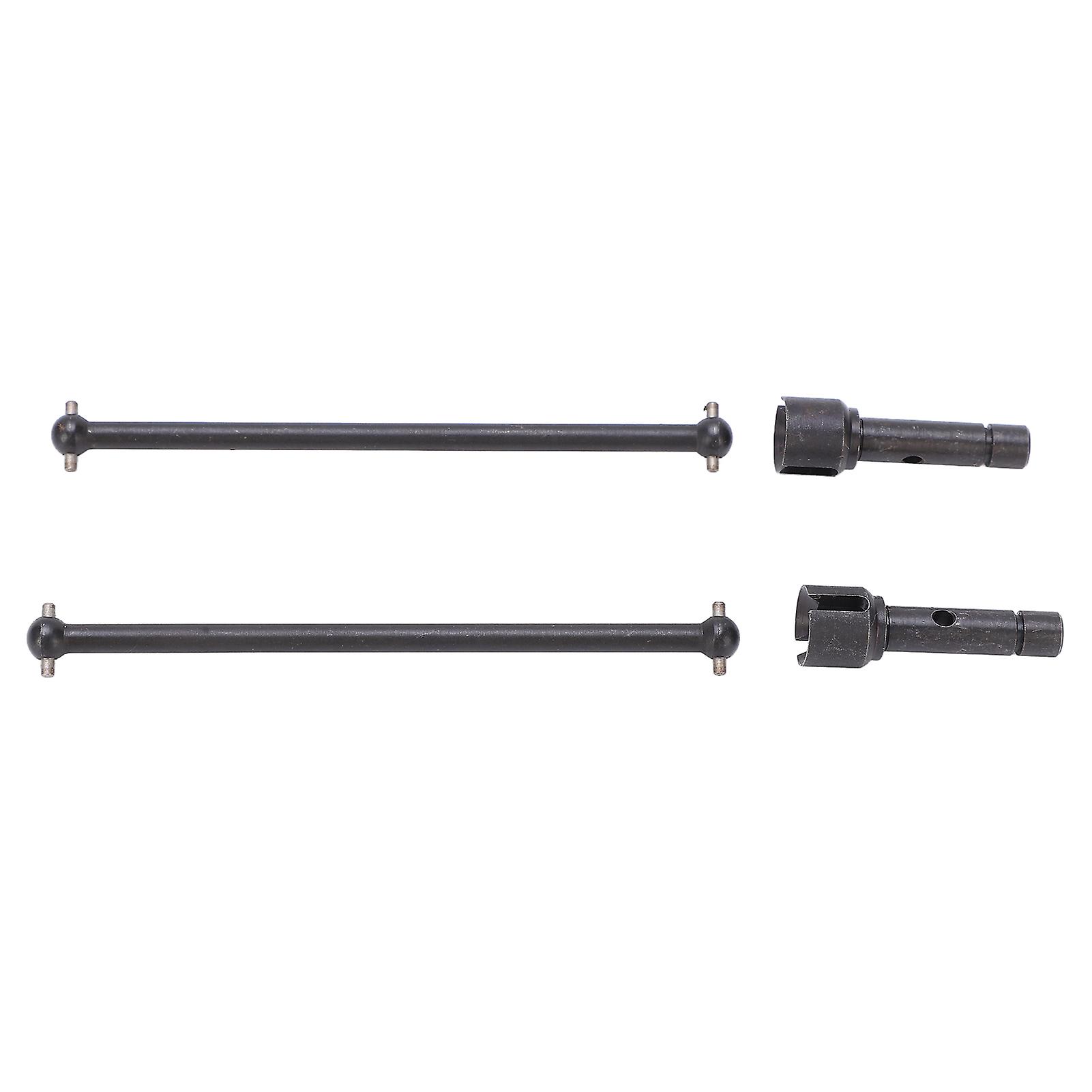 1pack Cvd Drive Shaft Universal Metal Rear Drive Shaft Set For Yk 4012 4013 Remote Control Vehicle