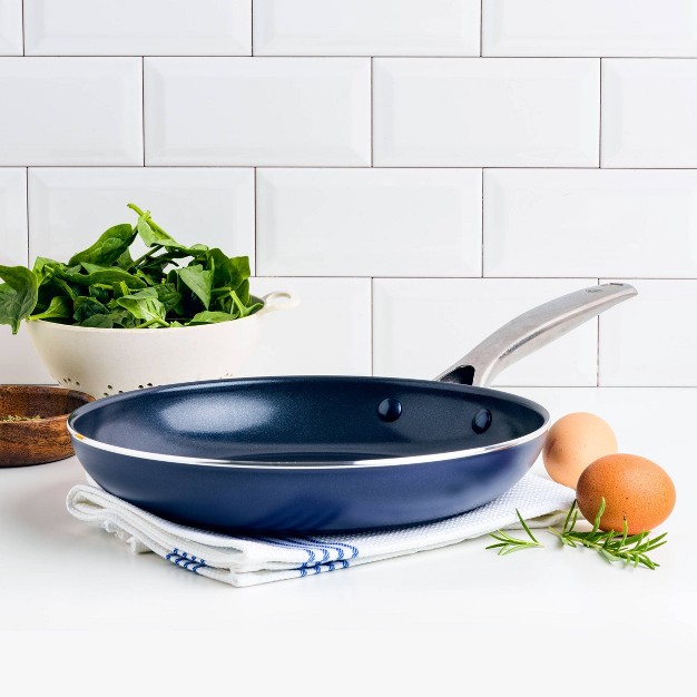 Ceramic Aluminum Frypan Blue