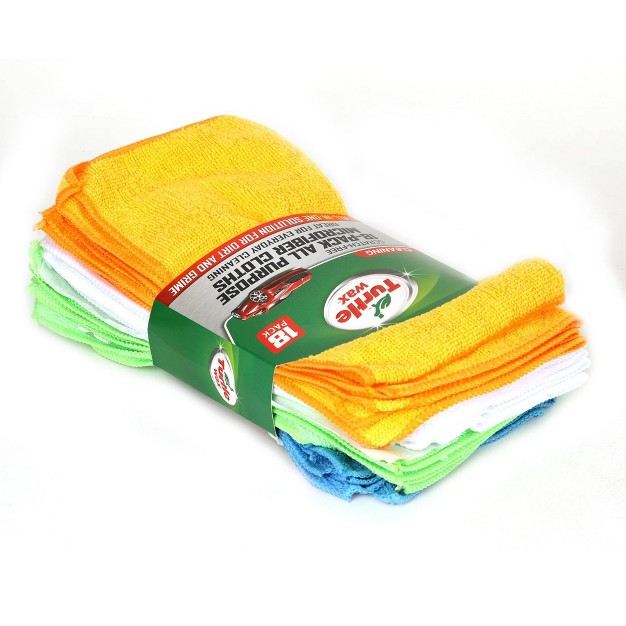 Turtle Wax 18pk All Purpose Microfiber Cloths