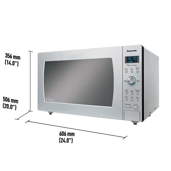 Panasonic 24-inch, 2 cu. ft. Countertop Microwave Oven NN-SD986S