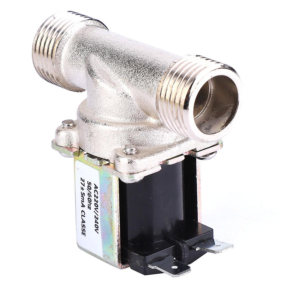 Ac220/240v G1/2 Nc Brass Electric Solenoid Valve Normally Closed Water Inlet Valve